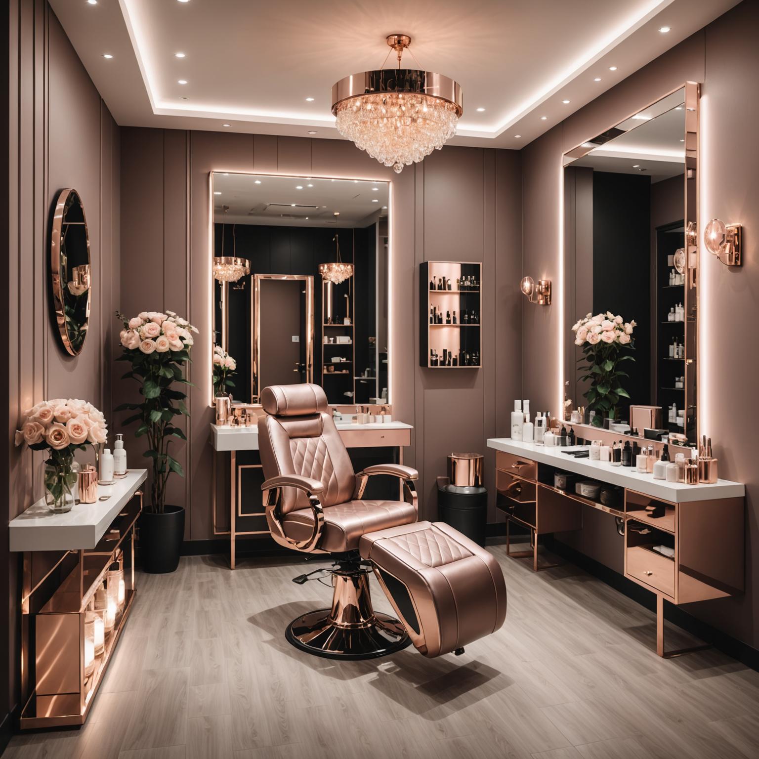GlamTouch studio interior
